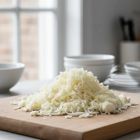 Ingrediënt Geraspte mozzarella